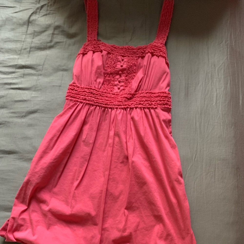 pink dress